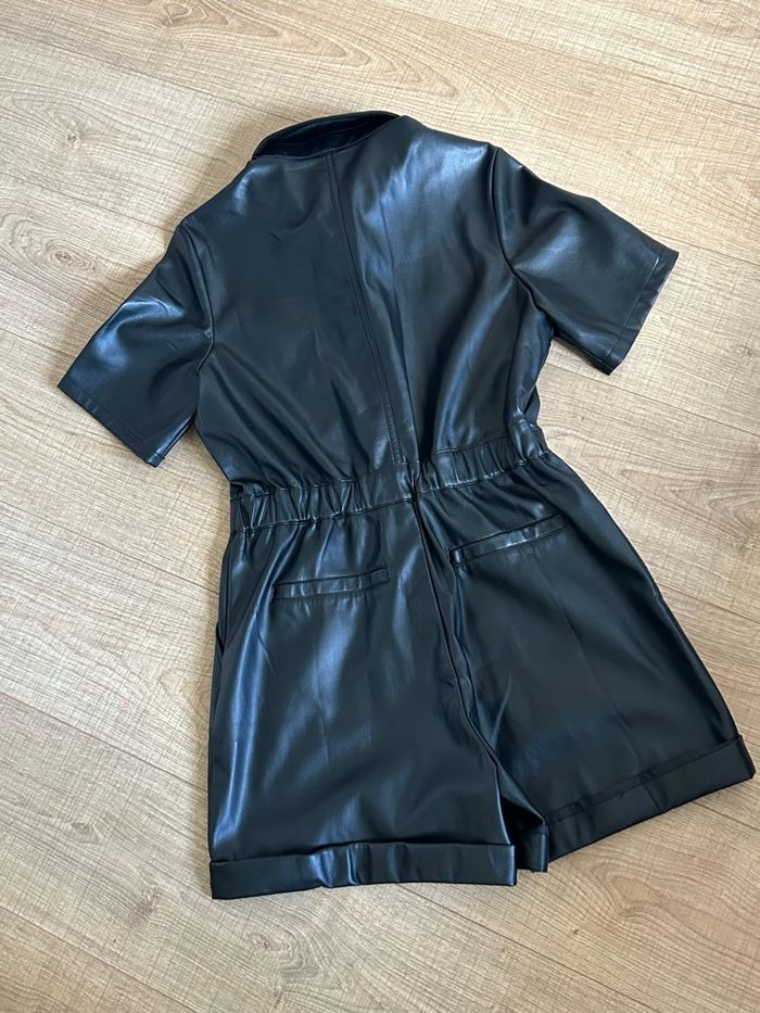 Combishort noir neuf en simili cuir Morgan taille 40 (valeur 75€) - photo numéro 6