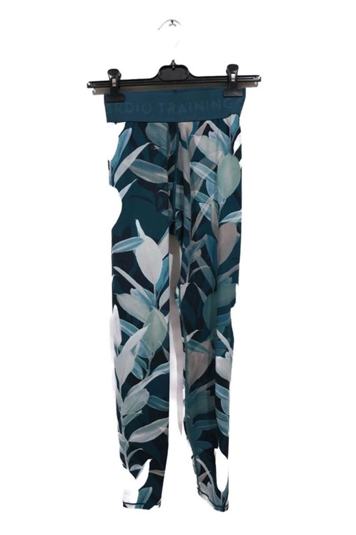 C51 ensenble brassière/legging vert Domyos XS - photo numéro 4