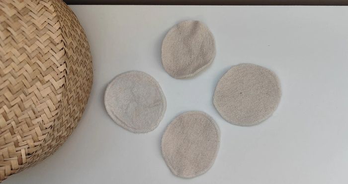 Lot de 4 cotons réutilisables - photo numéro 2