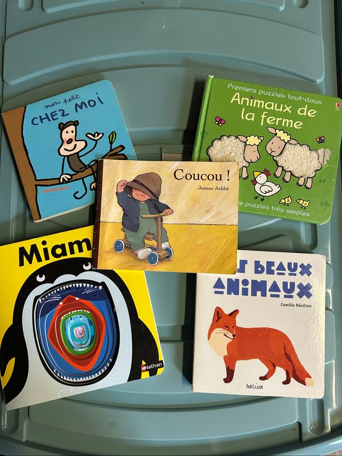 Lot de 5 livres