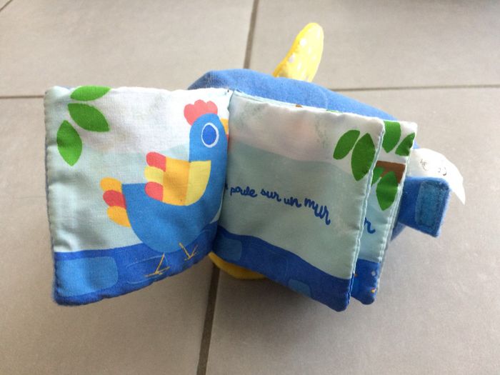Peluche musicale + livre tissu - photo numéro 2