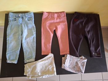 Pantalons filles 18 mois 