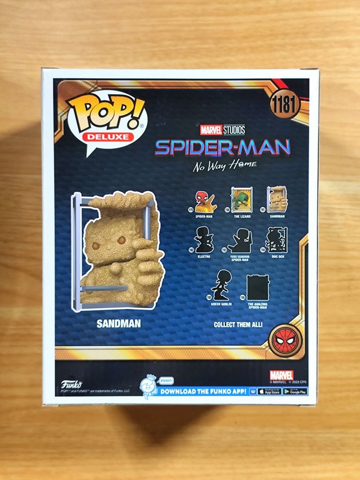 Funko Pop! Sandman #1181 (Spider-Man No Way Home) - photo numéro 3