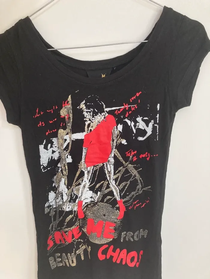 T-shirt Jennyfer, taille M - photo numéro 4