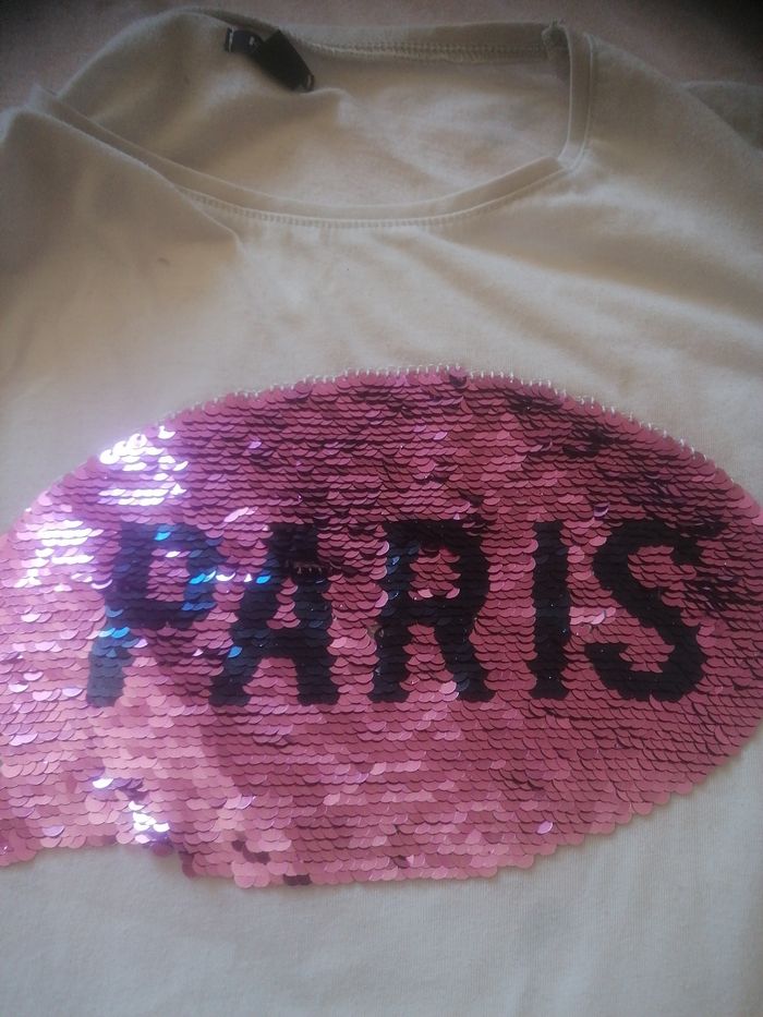 T-shirt paris 12ans - photo numéro 3