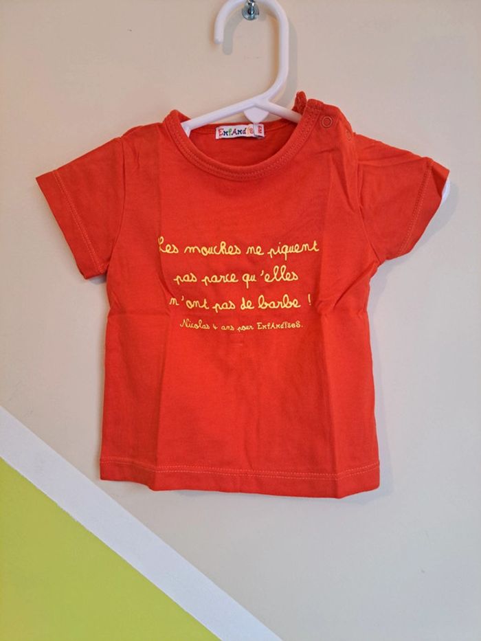 Lot de 11 t-shirts manches courtes 6 mois - photo numéro 12