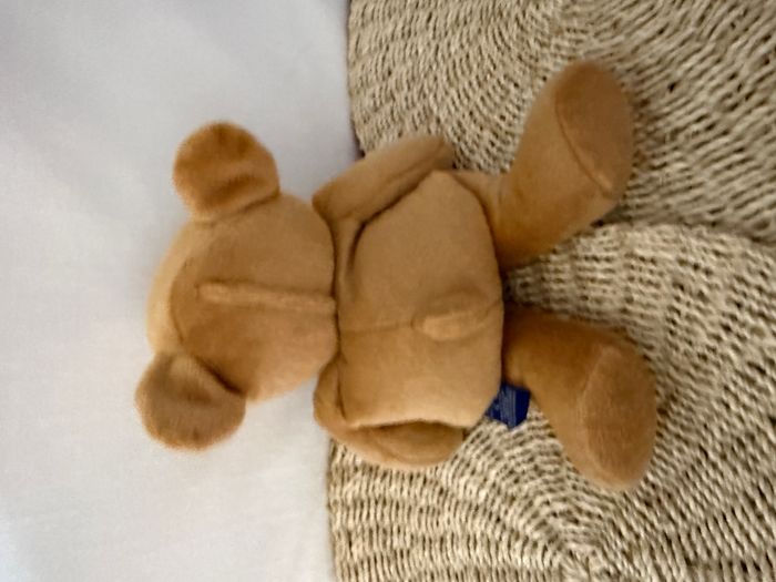Doudou peluche micro ondable ours beige Beddy Bear INTELEX - photo numéro 2