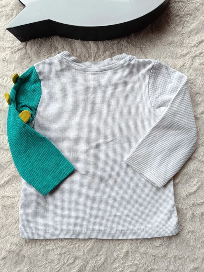 Sweat léger tee shirt manches longues Garçon 12 mois Dinosaure dragon Orchestra - photo numéro 8