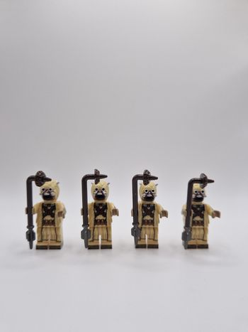 Figurines type lego 4 Tuksen star wars