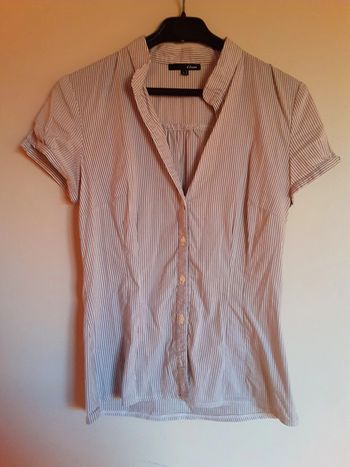 Chemisier à rayures