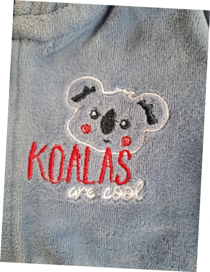 Ensemble Jogging Velours Koala bleu 2-6 mois - photo numéro 3
