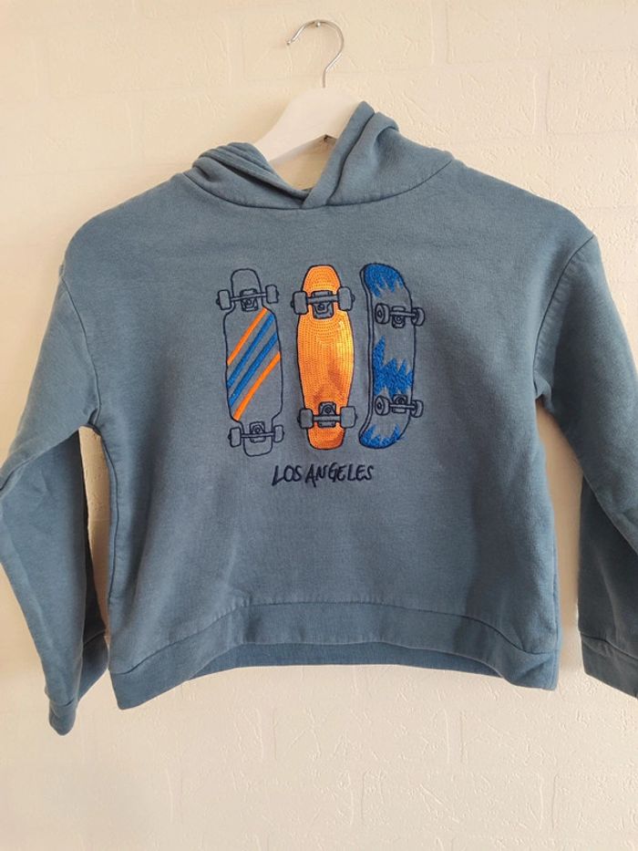 Sweat à capuche Kiabi - 8 ans