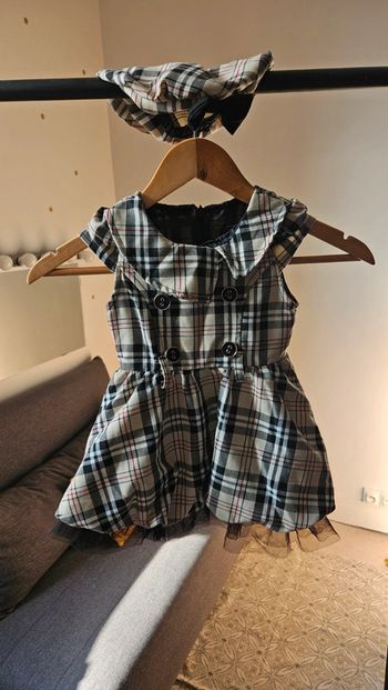 Robe à tartan