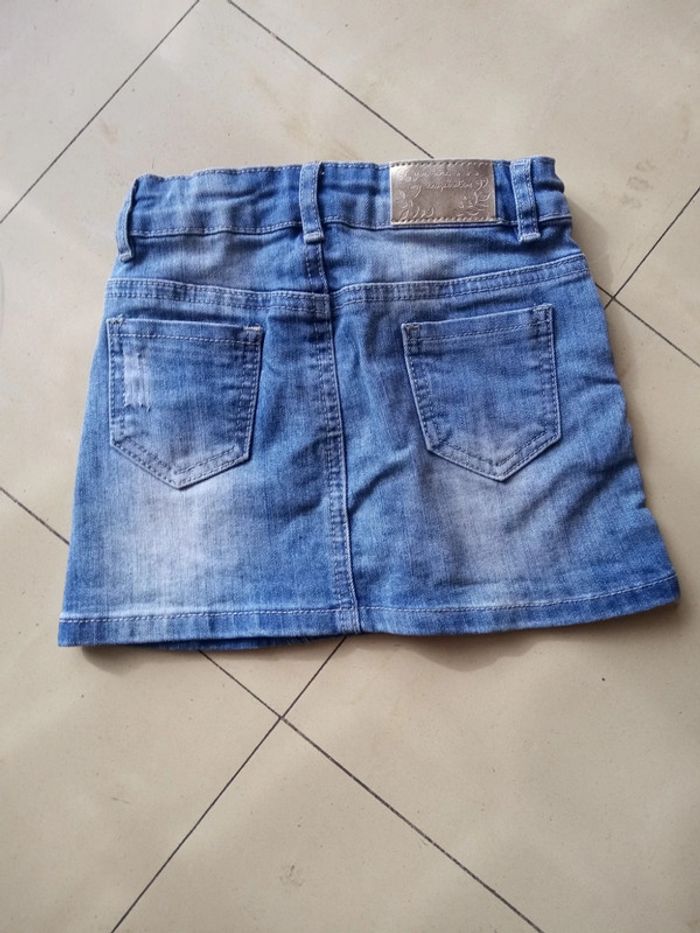 Jupe en jean 4 ans - photo numéro 2