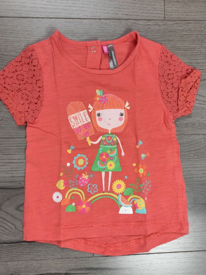 Tee shirt bébé fille