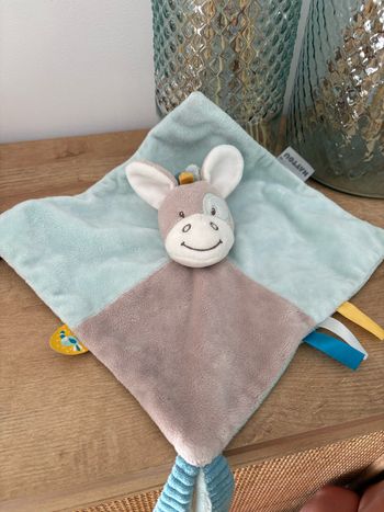 Doudou attache tétine cheval Tim