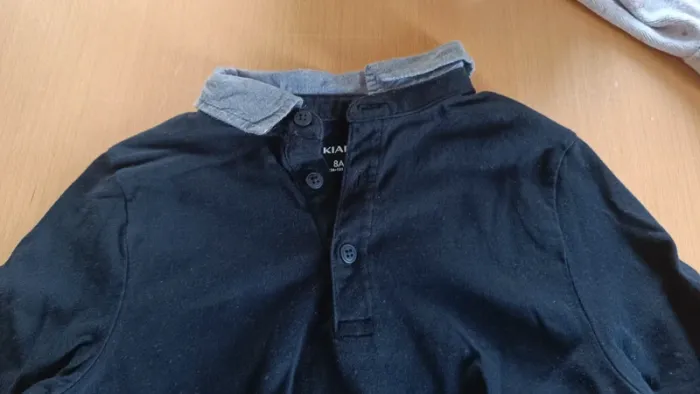 Haut manches longues col chemise - photo numéro 2