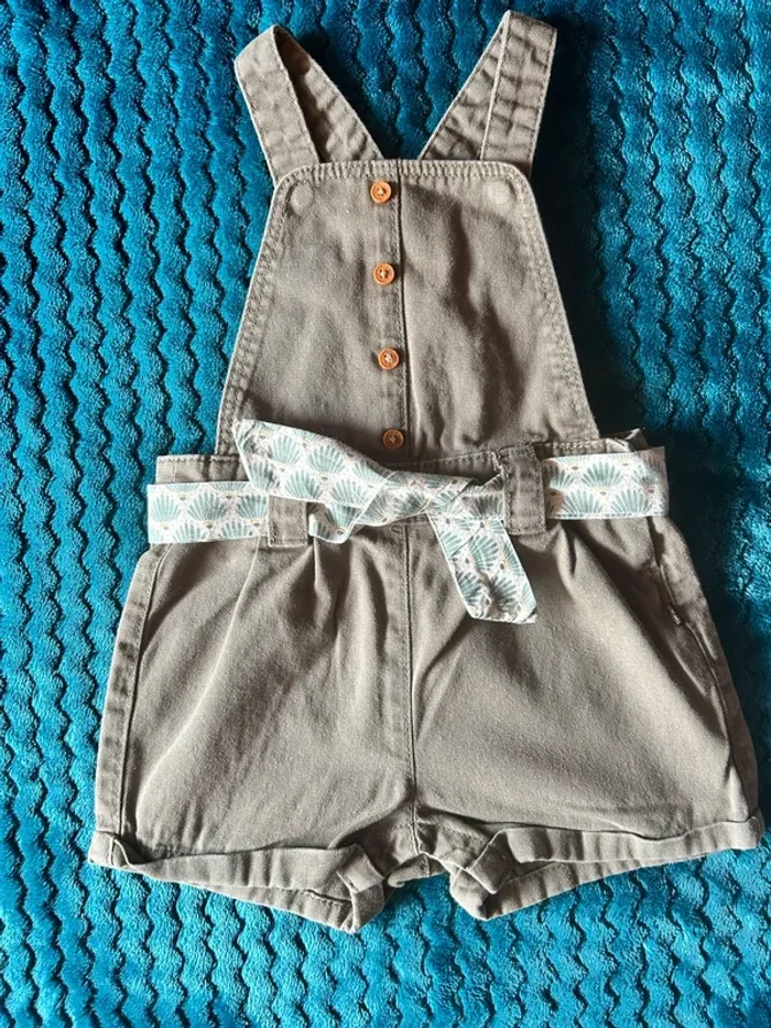 Lot de 3 salopettes short 18 mois - photo numéro 2