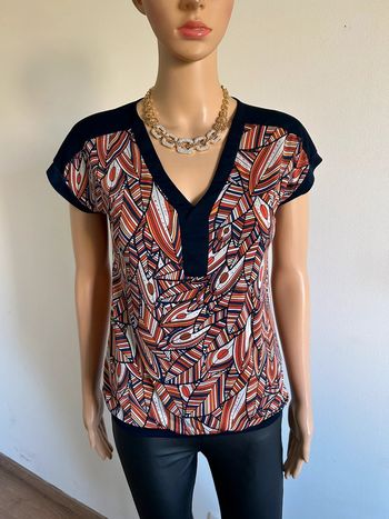 Blouse imprimée à manches courtes LolaLiza taille 36 jamais portée