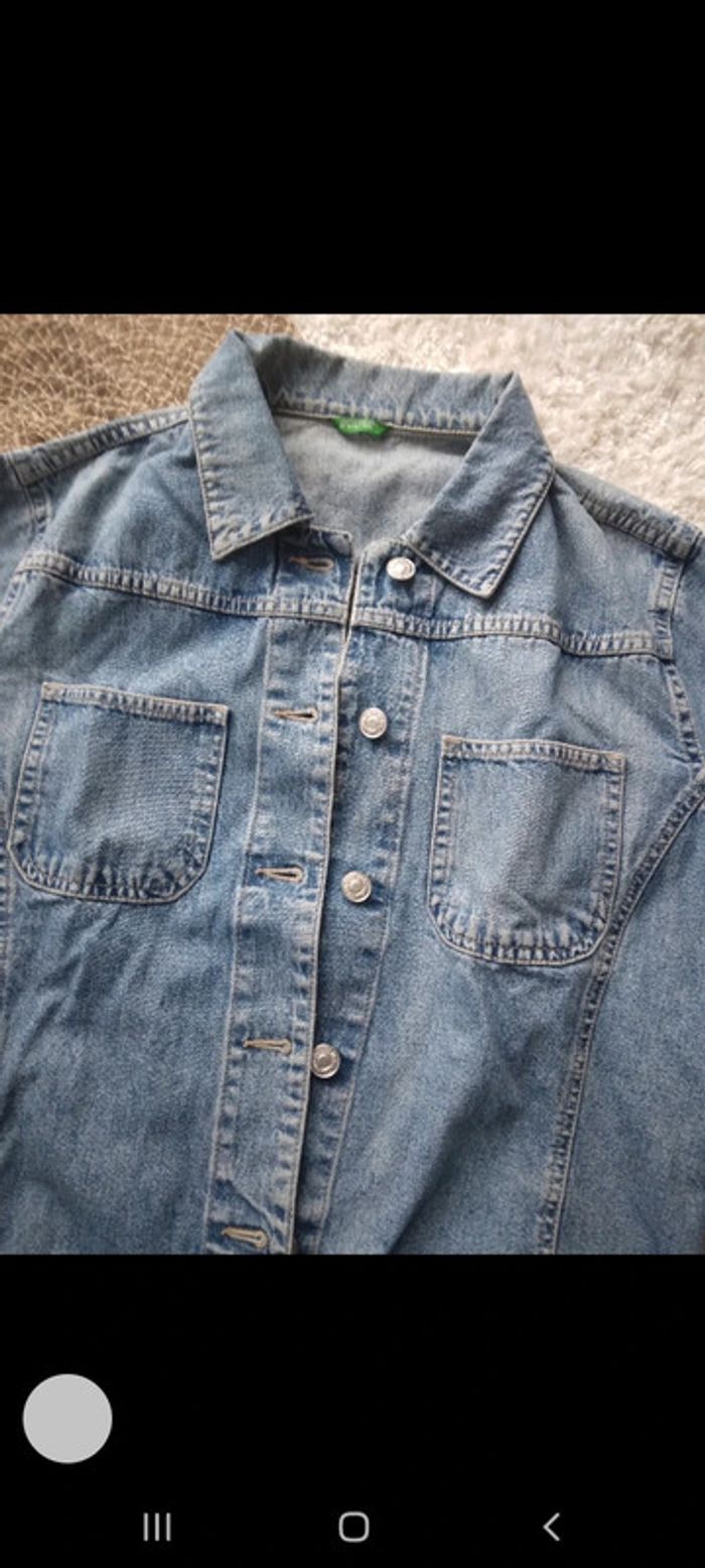 🌸Veste en Jean united color of benetton 🌸 - photo numéro 9