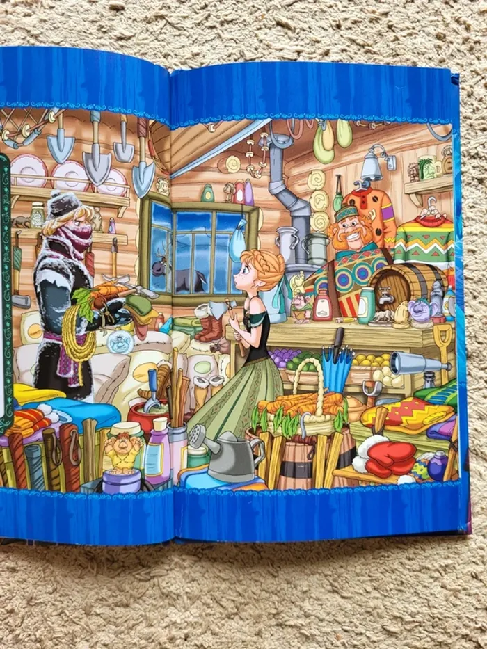 Livre jeu Cherche et trouve La Reine des Neiges Disney - photo numéro 9