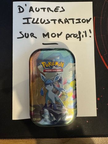Pokémon mini tins givrali 8.5 évolution prismatique