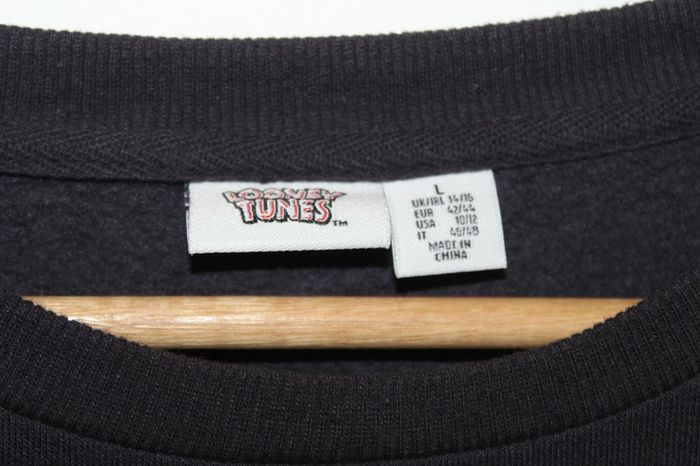 Pull Looney Tunes Sweatshirt crewneck brodé - photo numéro 4