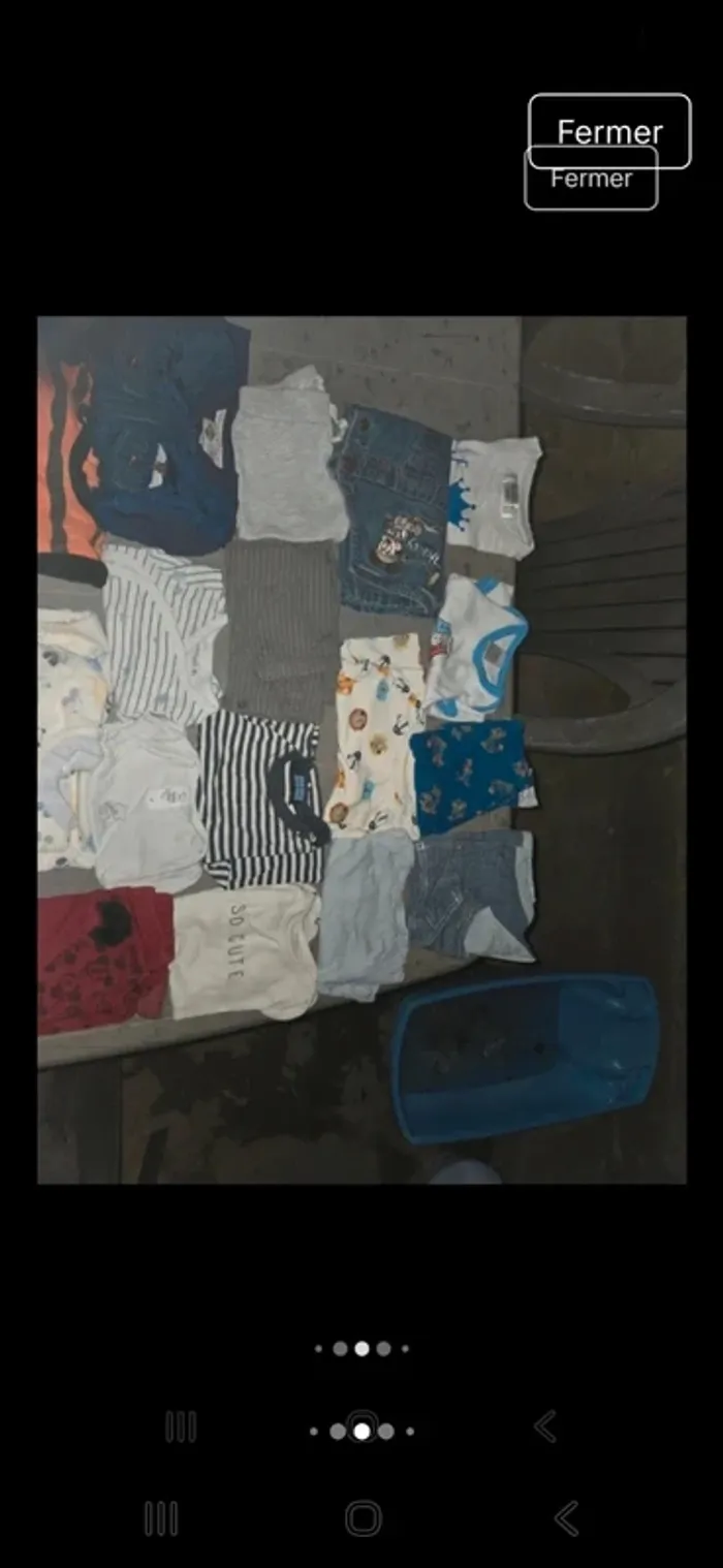 Gros lots de vêtements 6mois - photo numéro 8