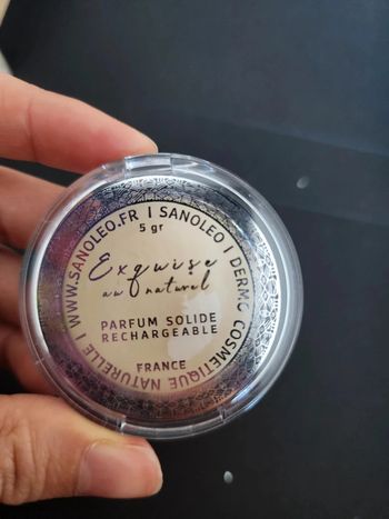 Parfum solide naturel Exquise au naturel France