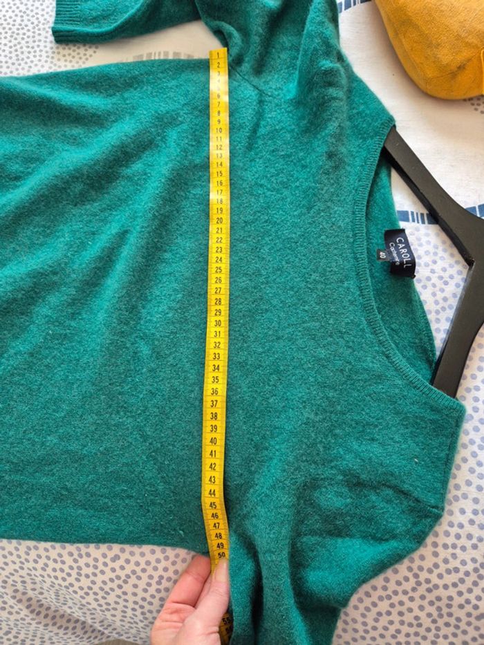 Pull cachemire Caroll taille 40 - photo numéro 12