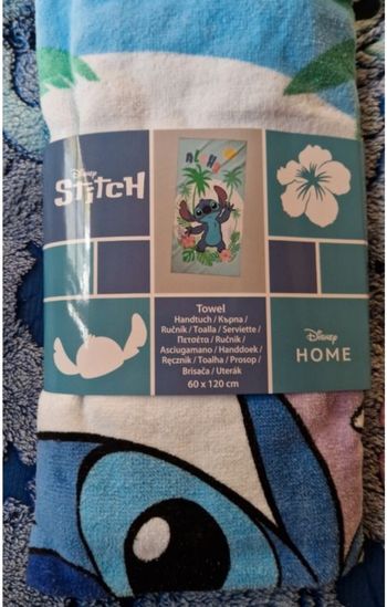 Serviette de bain/ plage Stitch 60 cm × 120 cm