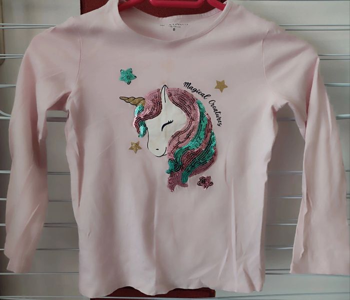 Haut manches longues fille 8 ans - In extenso