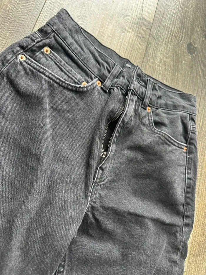 Jean droit slim noir – taille haute – ASOS – Neuf avec étiquette - photo numéro 3