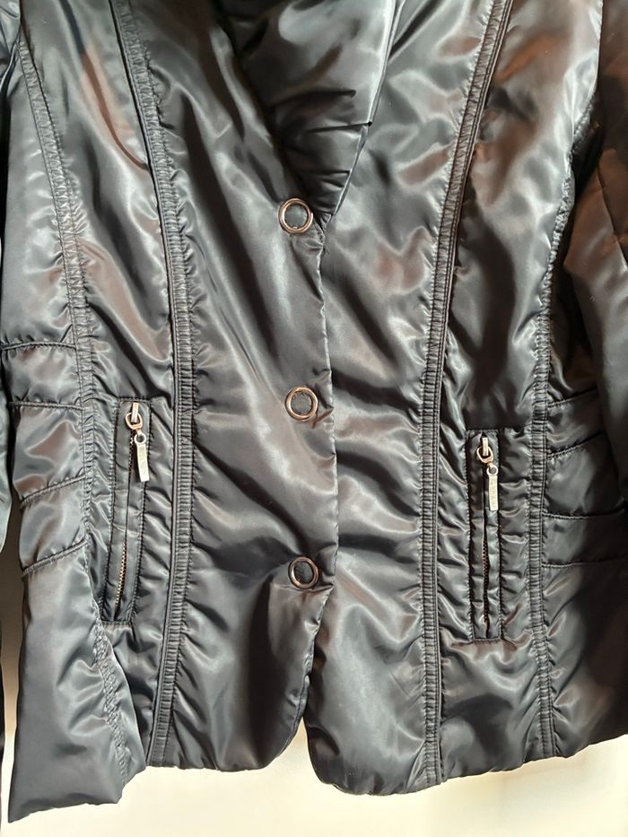 Blouson court hiver femme avec col - photo numéro 8