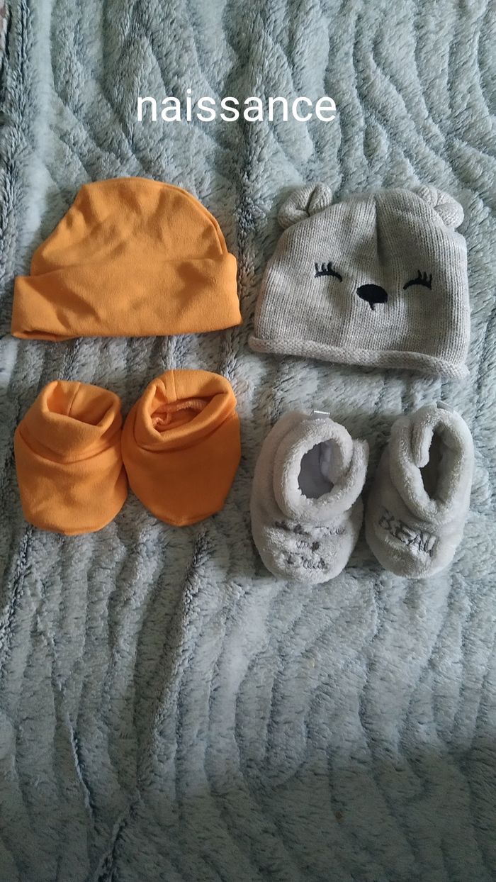 Bonnet gant Chausson. Naissance