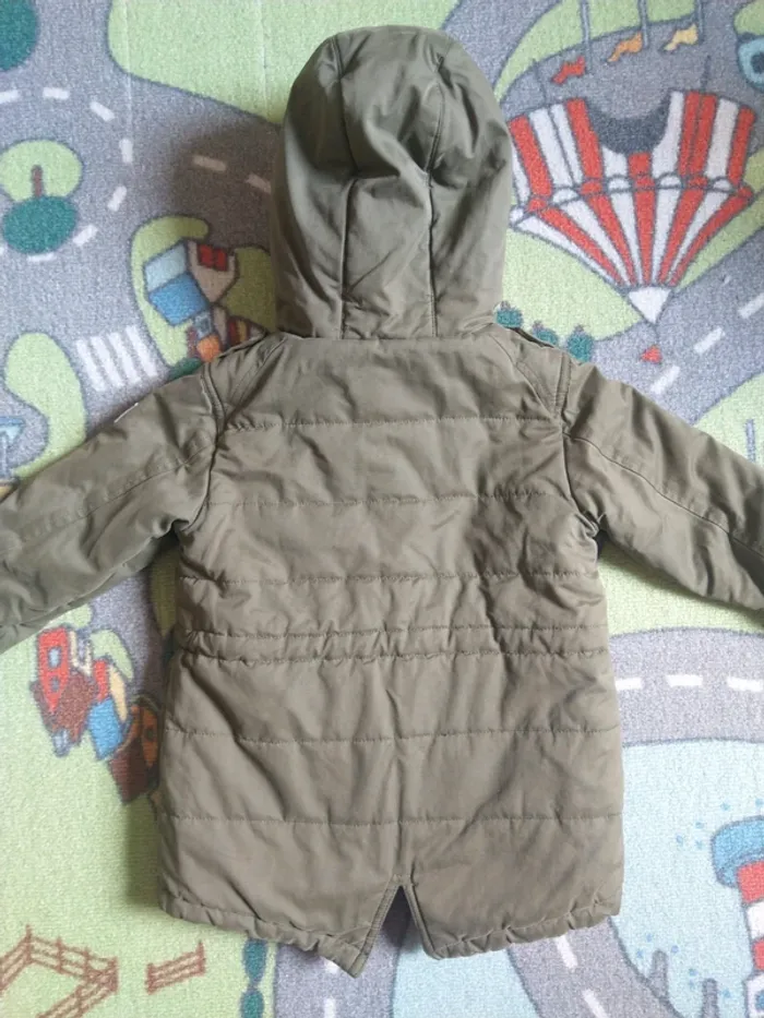 Manteau / parka chaude ..jbc taille 104 / 4 ans - photo numéro 5