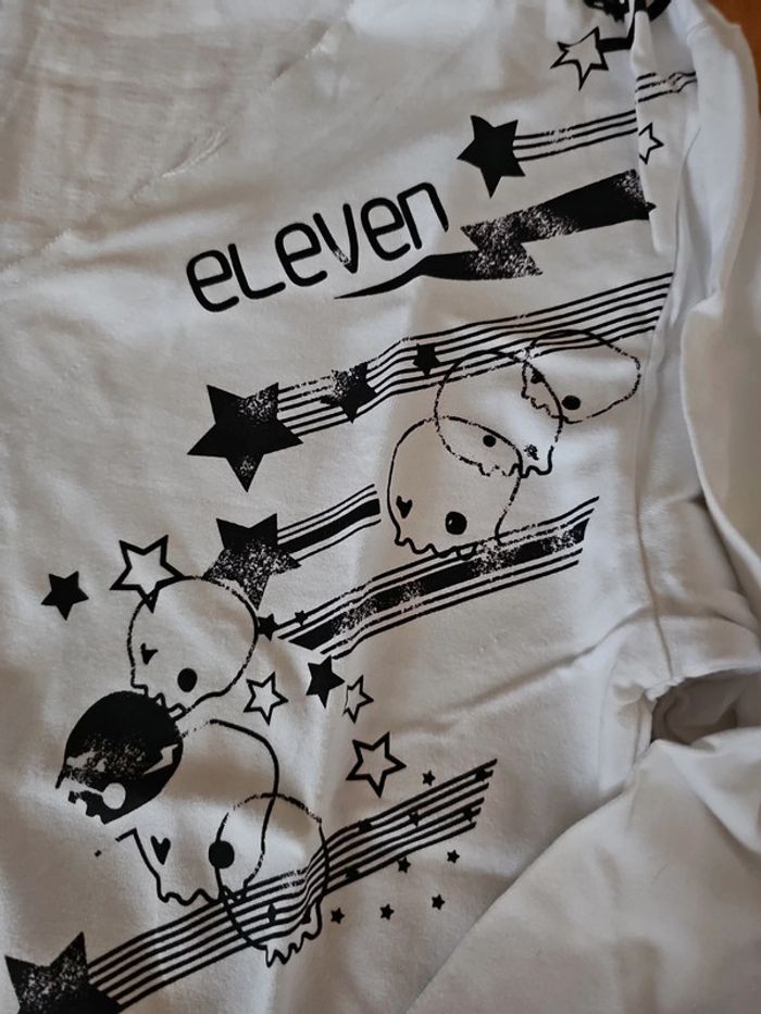 🔥Vintage🔥T shirt ML ElevenParis T.XL💫👕 - photo numéro 3