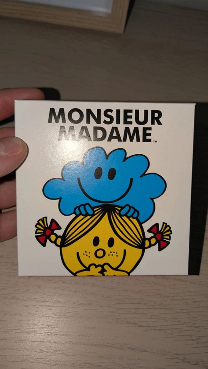 Peluche Monsieur Madame violette - photo numéro 3