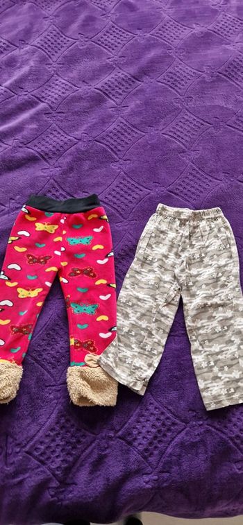 Lot de 2 pantalons fille 3 ans