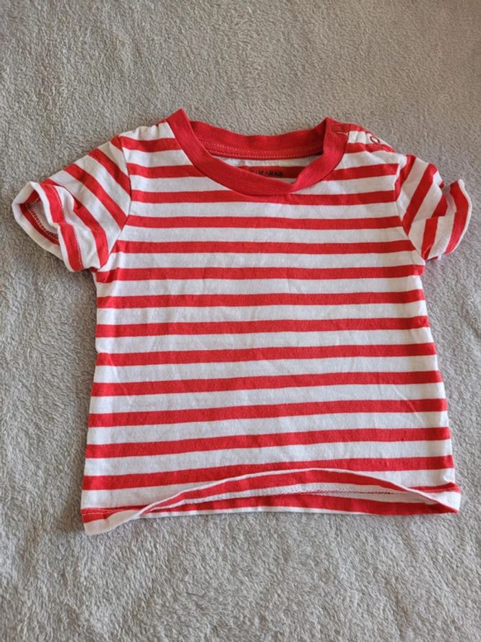 Tee-shirt 6-9 mois 74 cm