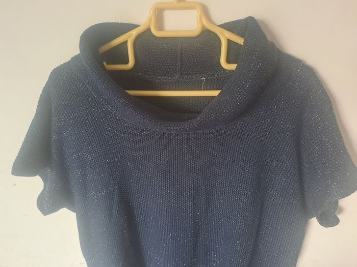 Pull Manches courtes grand col roulé - photo numéro 3