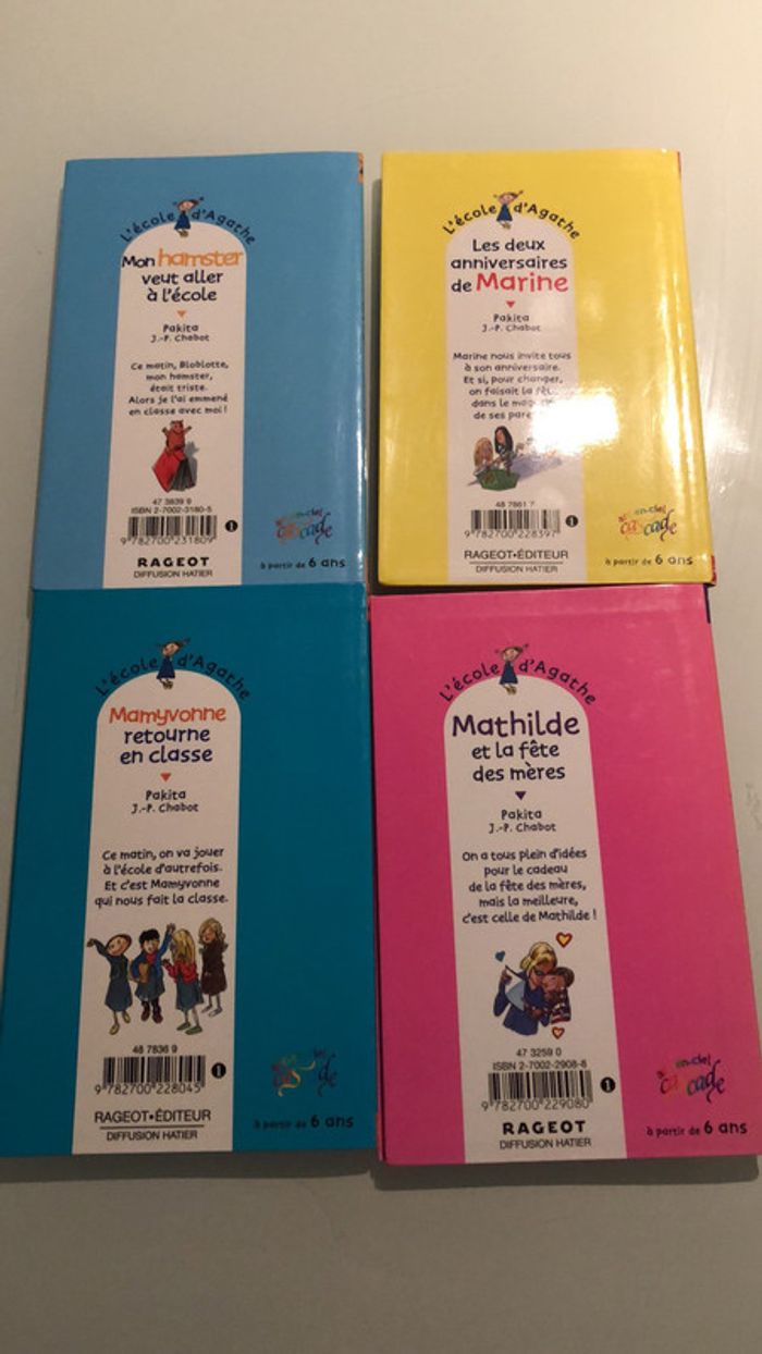 4 livres l’école d’Agathe - photo numéro 2