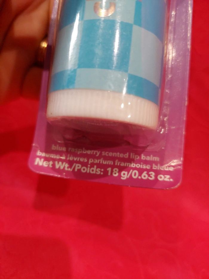 Baume à lèvres framboise bleue - photo numéro 2