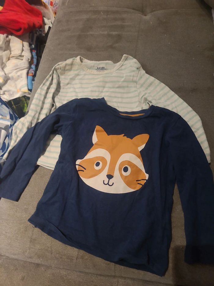 2 T-shirt manches longues