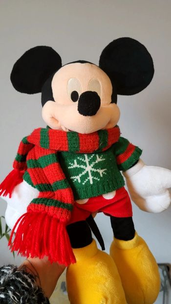 Peluche Mickey Noël 2009