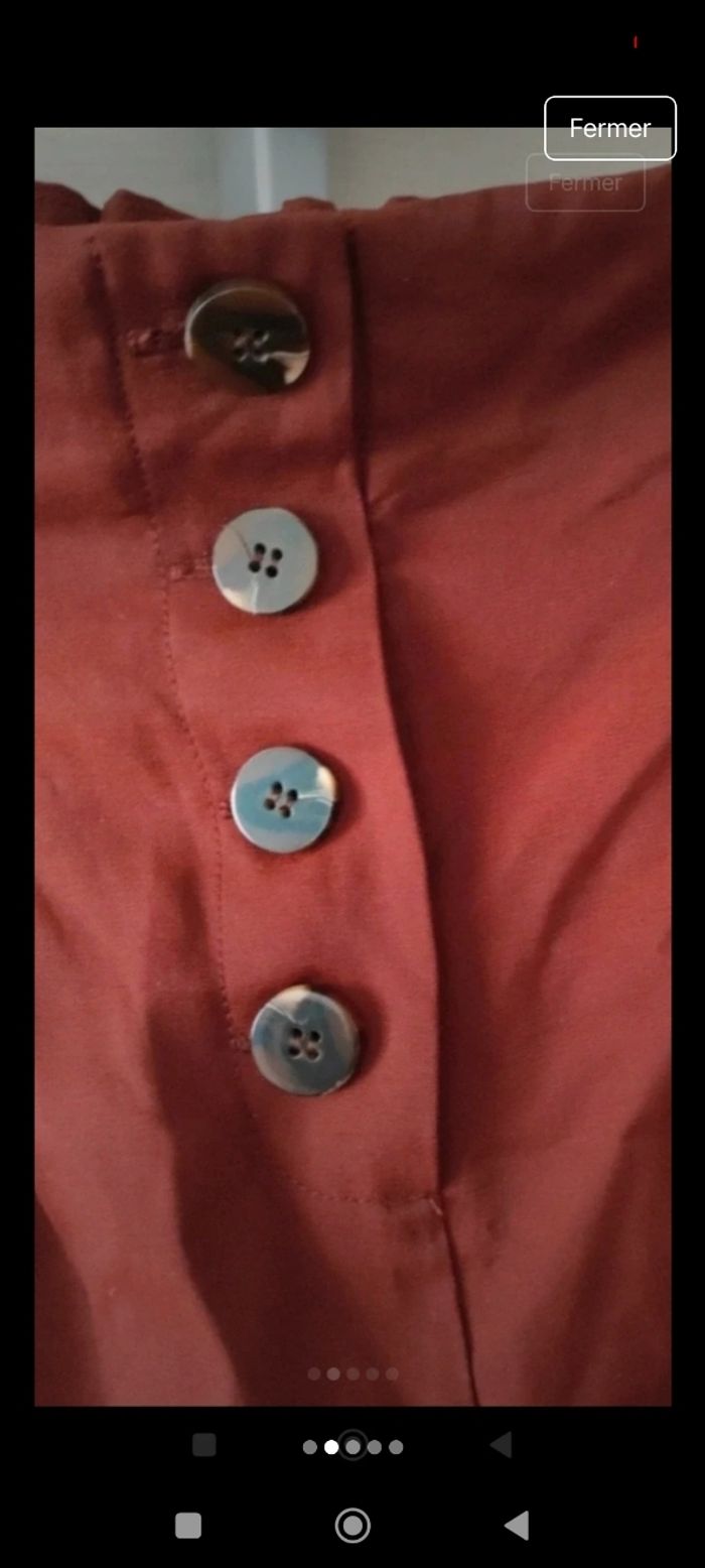 Short marron Neuf Camaïeu - photo numéro 2
