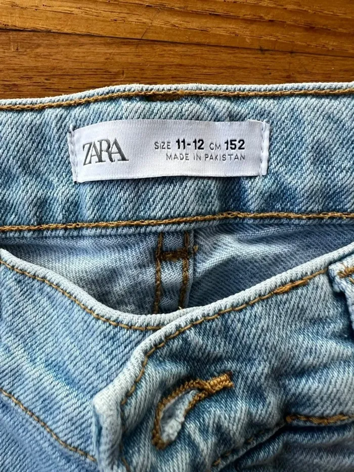 Jeans bleu Zara - photo numéro 2