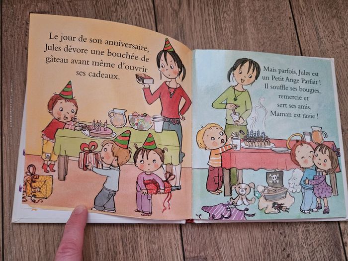 Livre Petit ange parfait "Jules est trop gourmand" - photo numéro 3