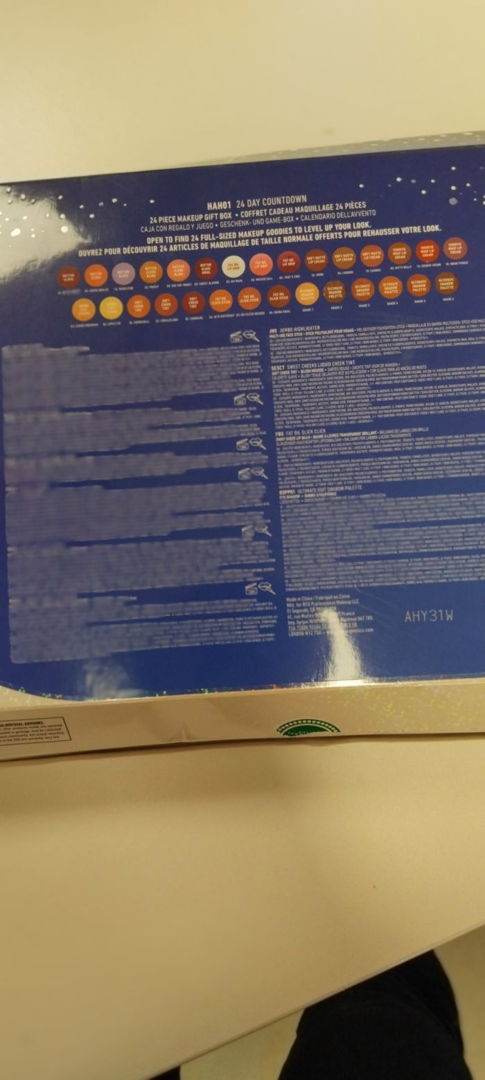 Calendrier eyeliner nyx - photo numéro 2