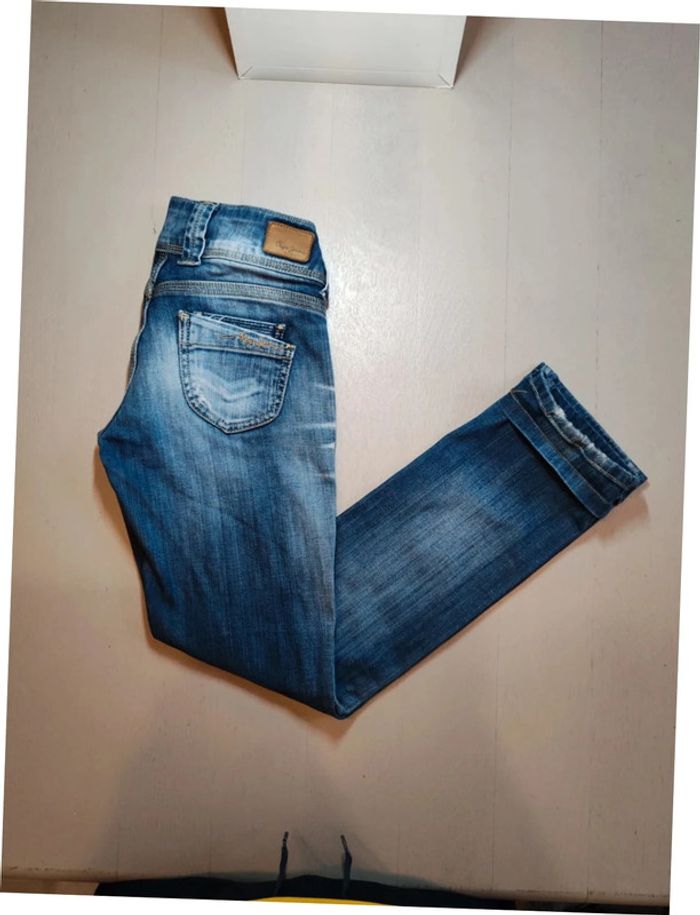 Pepe jeans femme vintage y2k 2000 taille W25 L30 - photo numéro 3
